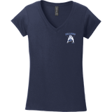 Chicago Bulldogs Softstyle Ladies Fit V-Neck T-Shirt