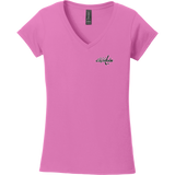 Jersey City Capitals Softstyle Ladies Fit V-Neck T-Shirt