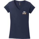 Biggby Bulldogs Tier 2 Softstyle Ladies Fit V-Neck T-Shirt