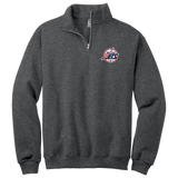 Metro Jr. Jets NuBlend 1/4-Zip Cadet Collar Sweatshirt