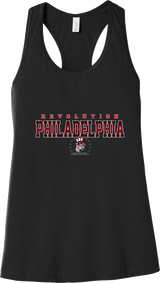 Phila Revolution Womens Jersey Racerback Tank