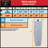 CT Wolfpack South Tech Socks - Red
