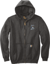 Hard Edge Hockey Carhartt Midweight Hooded Zip-Front Sweatshirt