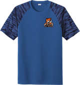 Princeton Tiger Lilies Drift Camo Colorblock Tee